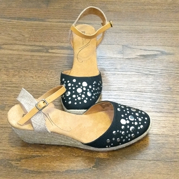 White Mountain Shoes - COPY - New Studded Espadrilles